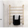 Lillian Heated Towel Rail, 600 x 808mm, Urban Brass 6 Bars